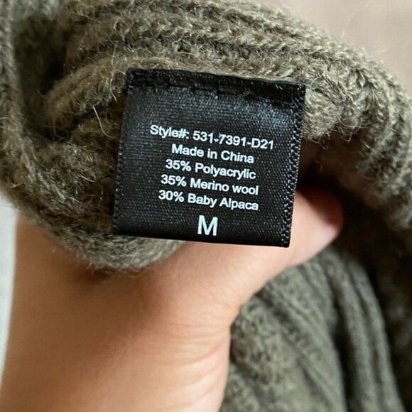 Jenni Kayne Alpaca Wool Fisherman Lounge Sweatpants Joggers - Picture 6 of 7